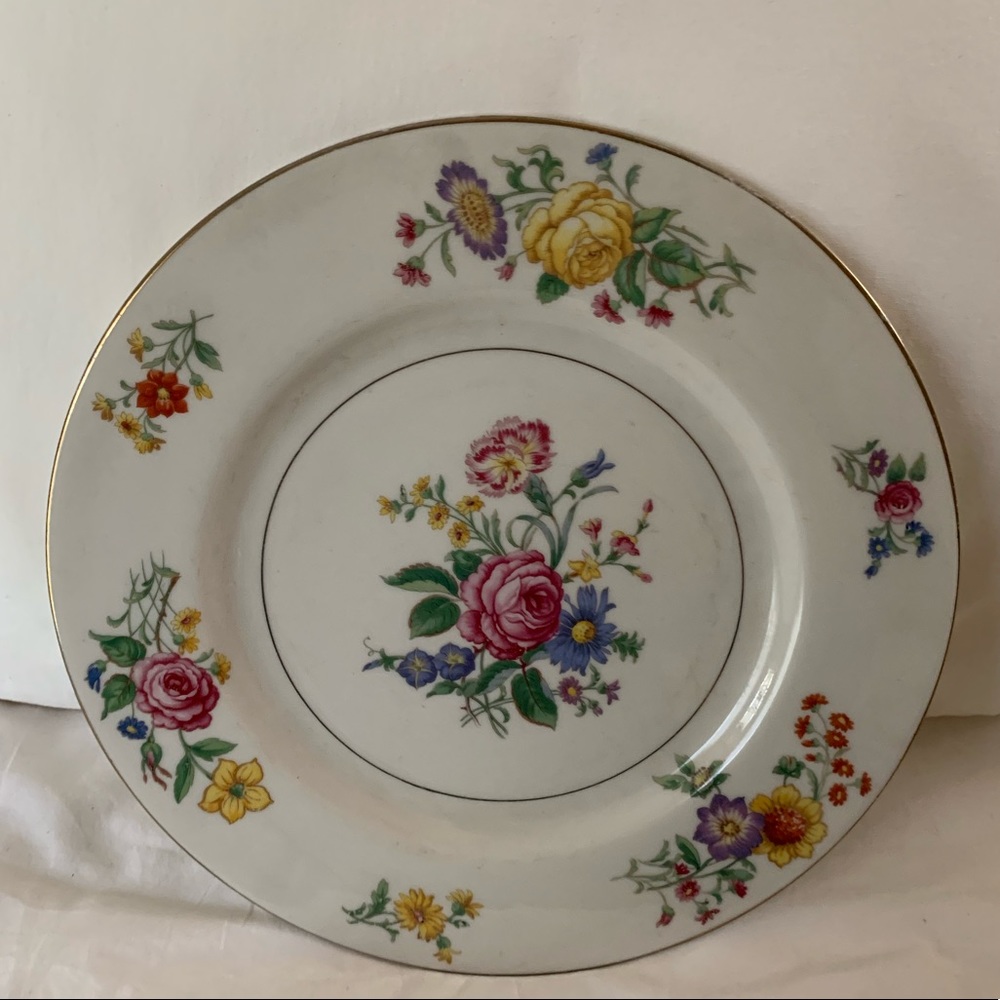 Vintage signed plate